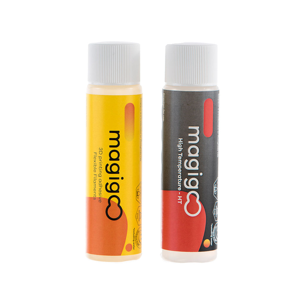 Meet the new Magigoo HT for High Temperature Materials and Magigoo Flex for TPE Materials
